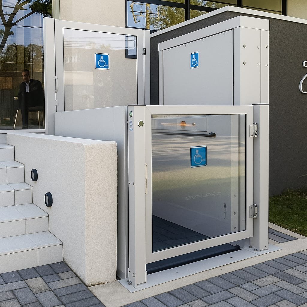 Plataforma de acessibilidade instalada pela Visiontech